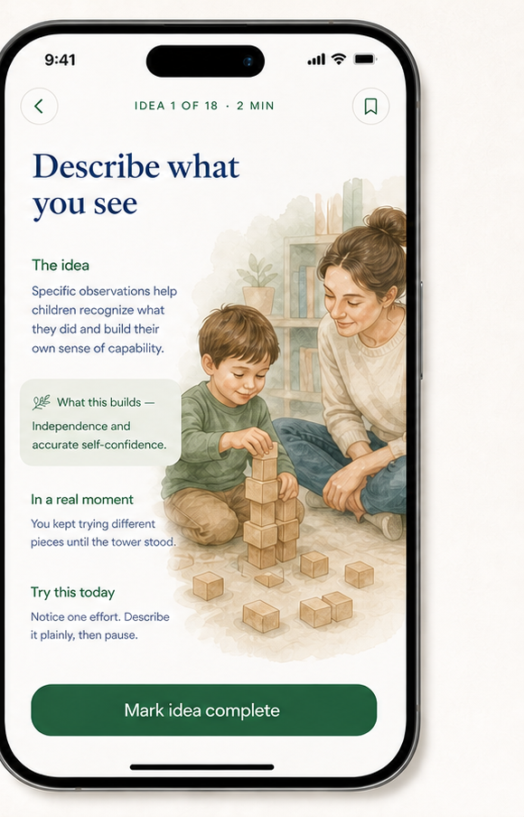 A real LittleTalk lesson about describing what you see